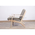 Wegner Classic 290 Easy Chair Plank tolg